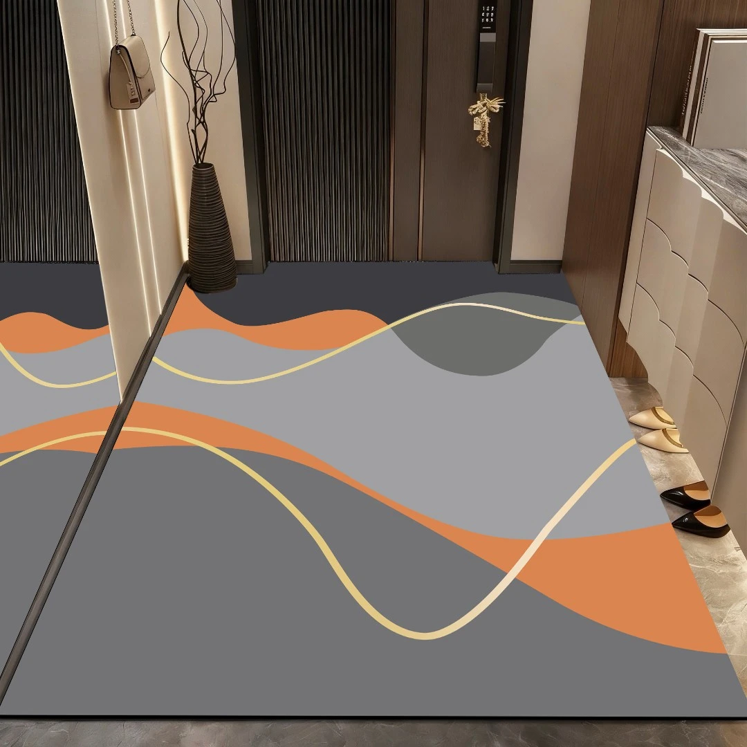 141【100*160】轻奢复古硅藻泥客厅沙发垫家居用品