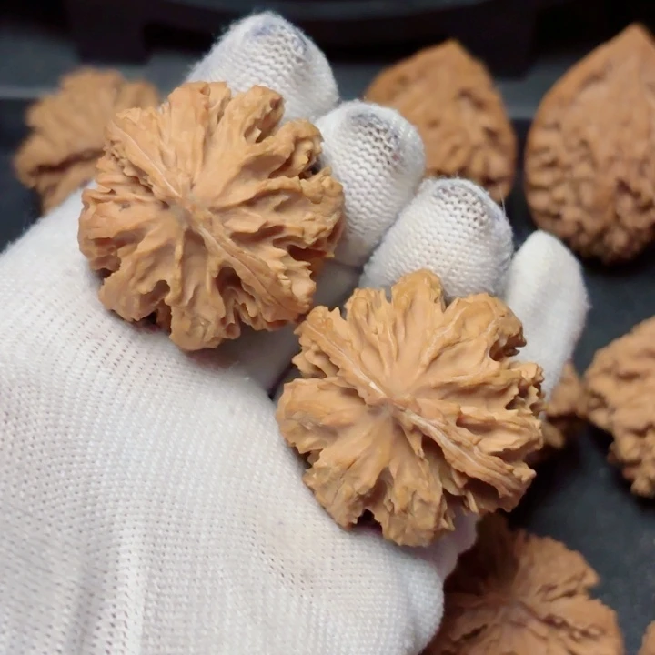 梓***帆文玩核桃吊坠秦岭灯笼19