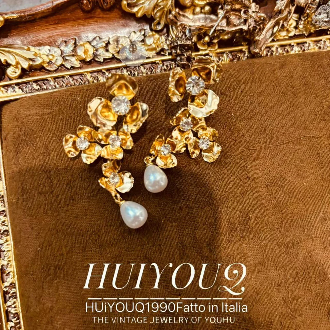 铜合金耳饰 【幻月】简约高级感耳钉532