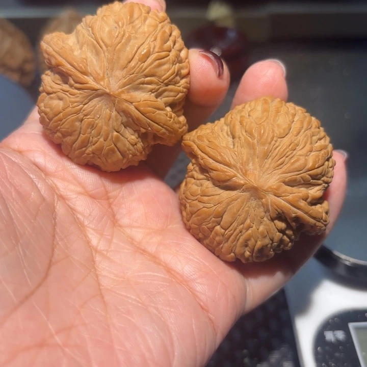 把件文玩核桃44泥鳅背