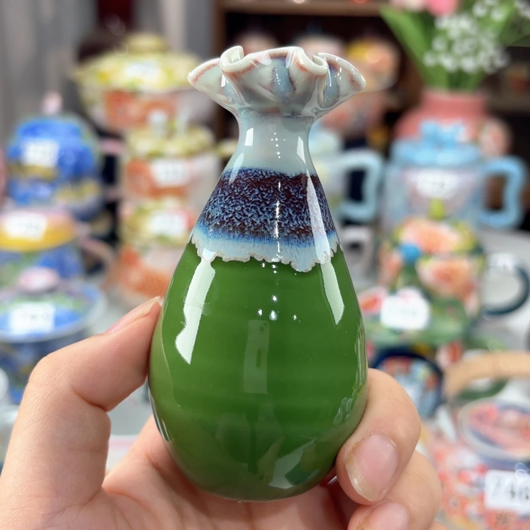 景德镇手绘高温釉下彩陶瓷茶具