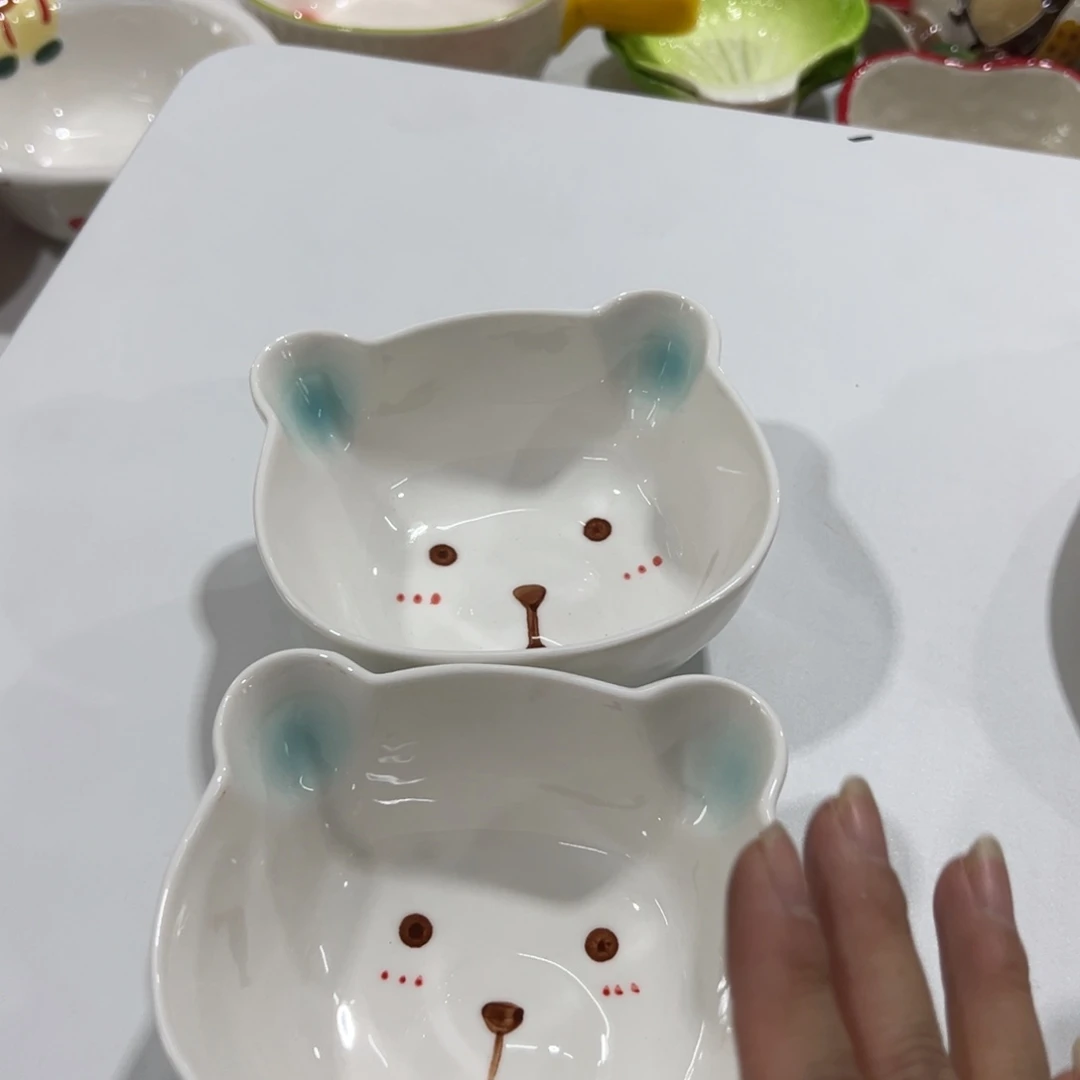 瓷微瑕品介意别拍谢谢！2个