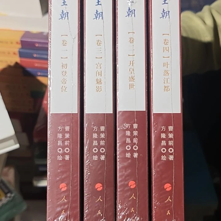 大隋王朝四本一套平装全新