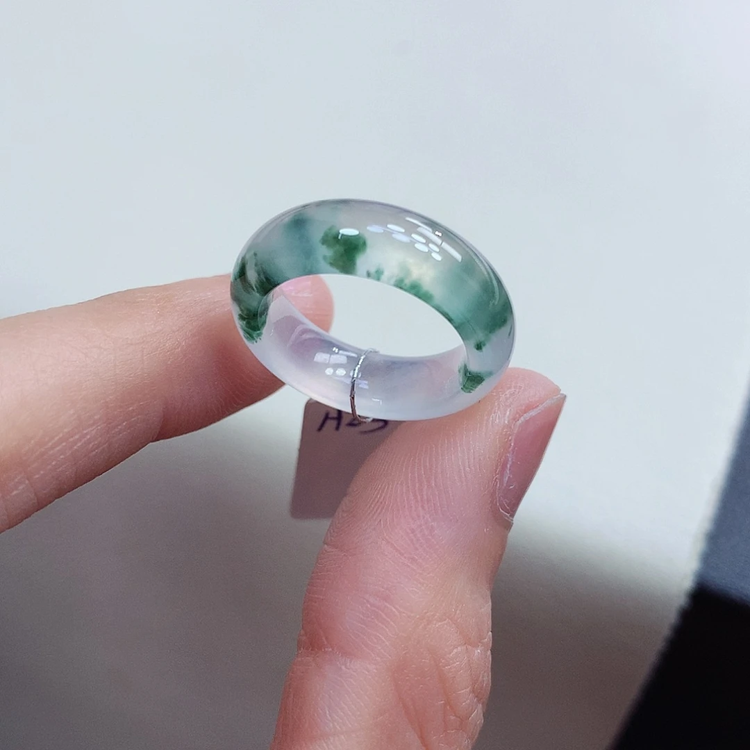未镶嵌戒指翡翠10号