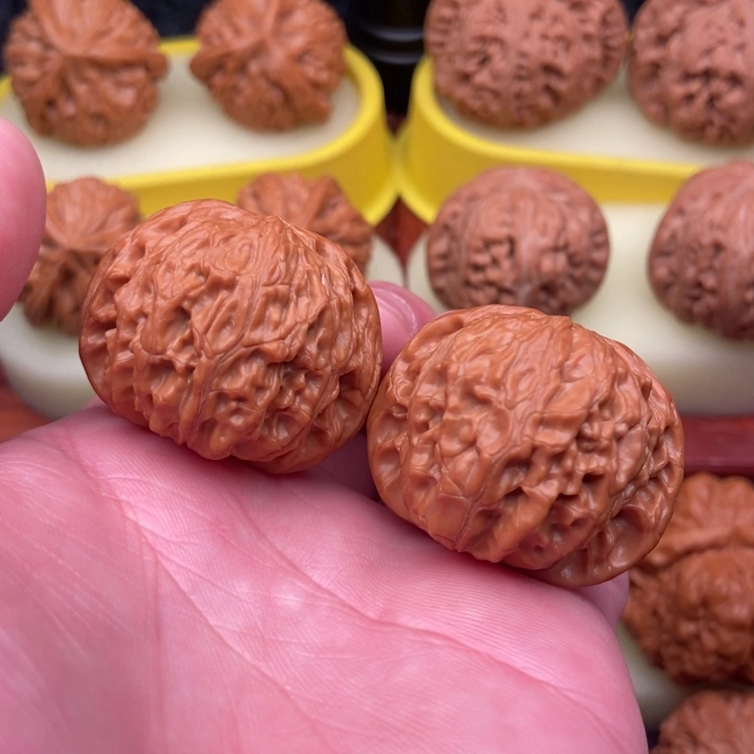 文玩核桃把件山地磨盘37