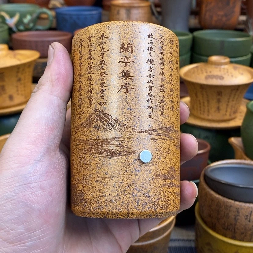 【闪购商品】紫砂杯子宜兴全手工紫砂杯