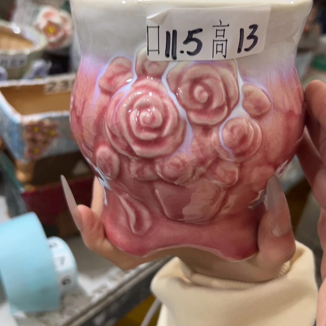 满20米飞爱退拉黑多肉花盆
