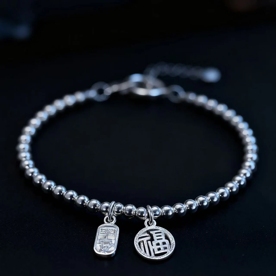 【清仓专属】原创清珠承祥单圈精品手镯无礼盒—-4057