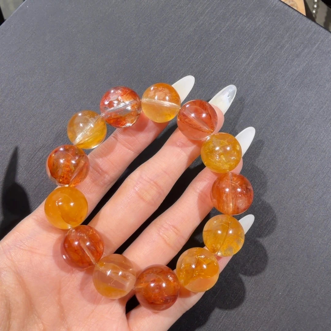 水晶手链未镶嵌胶花15