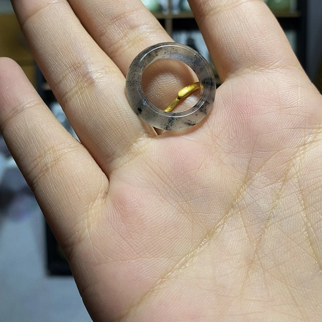 合金蛇纹石玉颈饰304