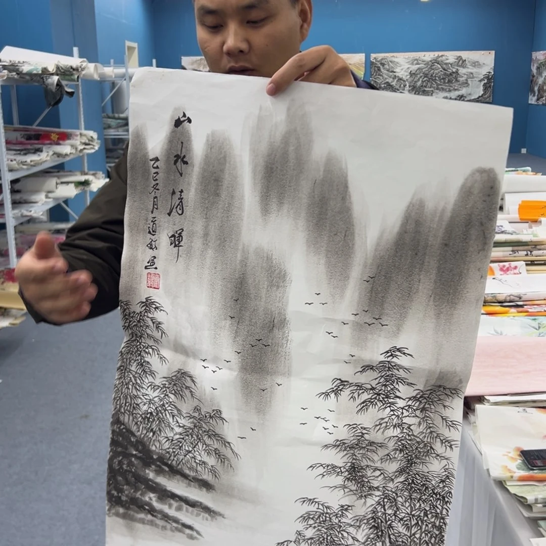 国画国画纯手绘作品欣赏