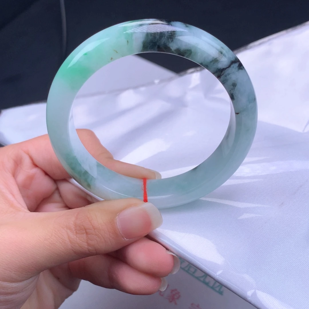 翡翠手镯未镶嵌翡翠手镯55.7