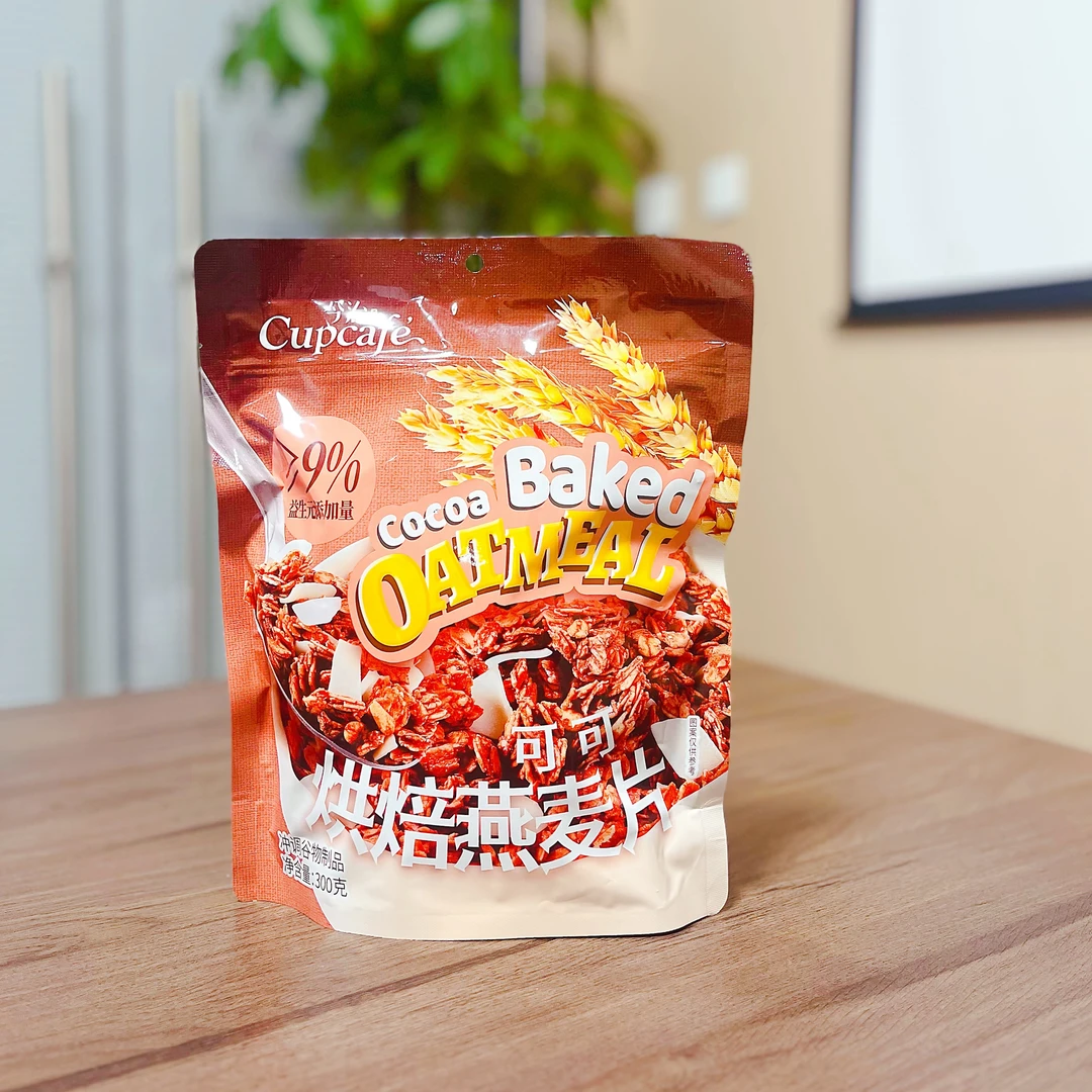 FL  口感酥脆 低温烘焙 可可烘焙燕麦片300克