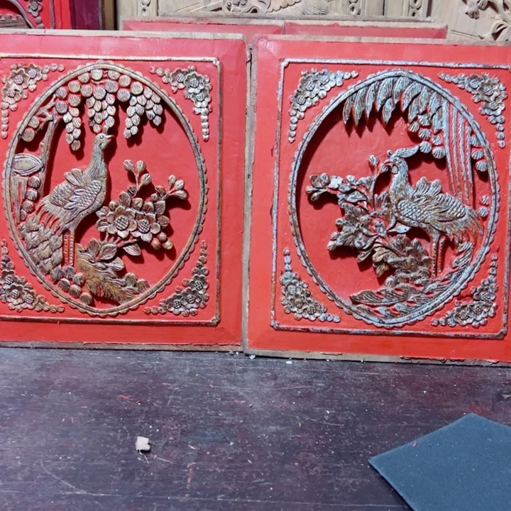 随***愿木木雕工艺品摆件