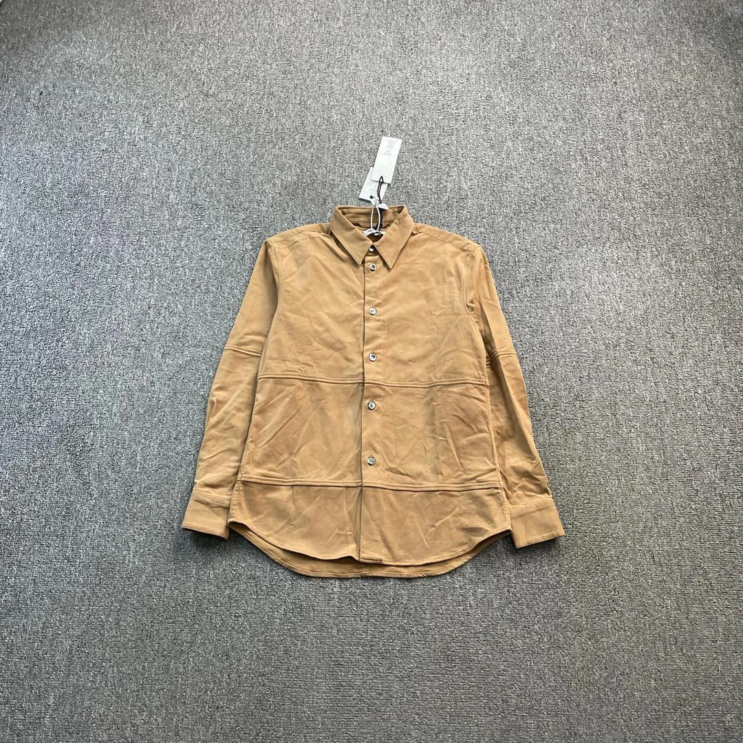 未使用 maje jp926 901551 PRONOUNCE 卡其色衬衫 S