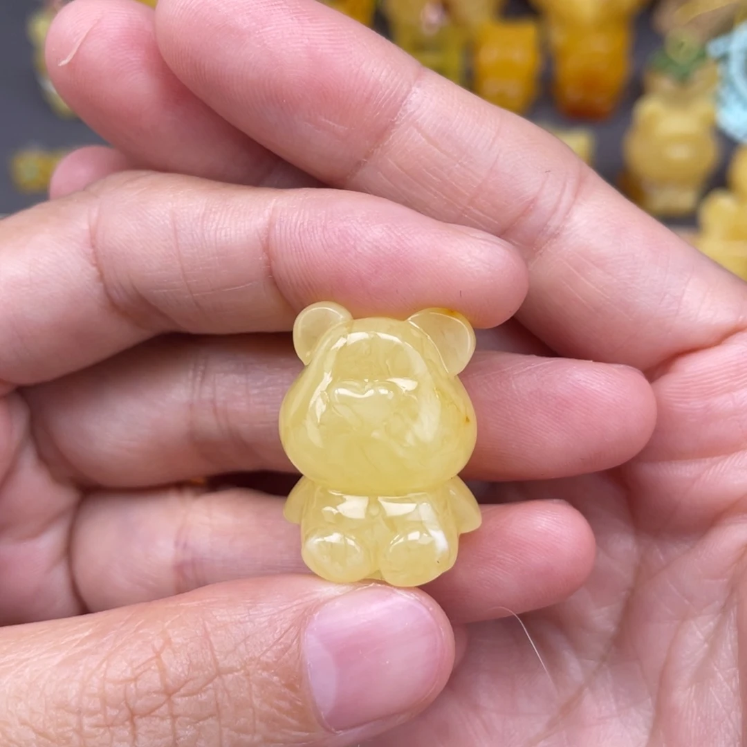 裸石琥珀未镶嵌蜜蜡