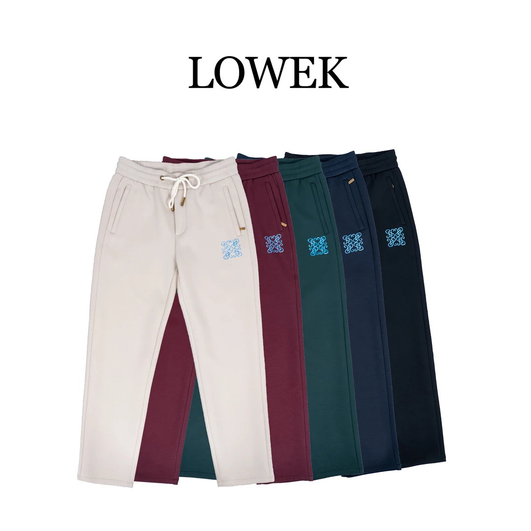 1291/2025秋冬新款加绒时尚轻奢休闲百搭男长裤加厚直筒休闲裤