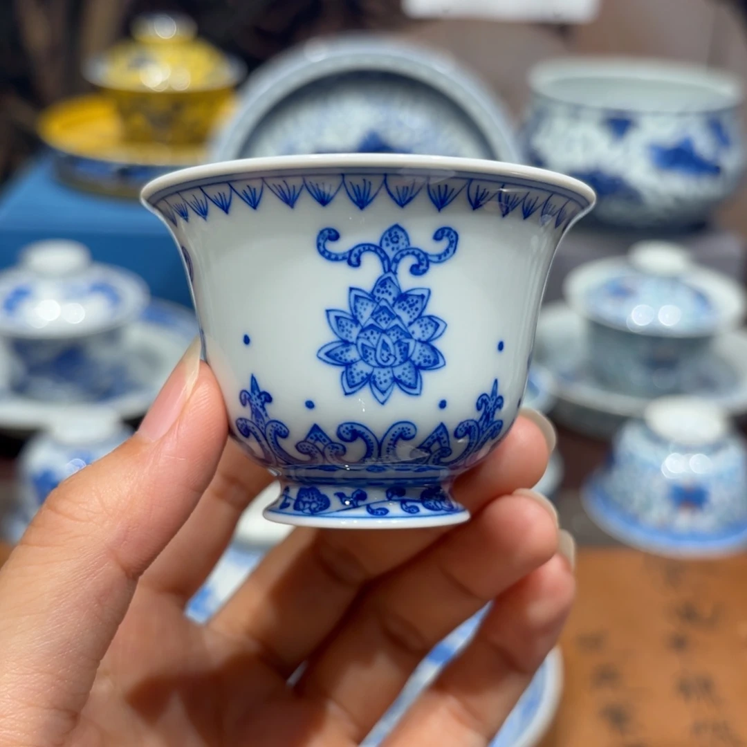 手工手绘陶瓷茶具