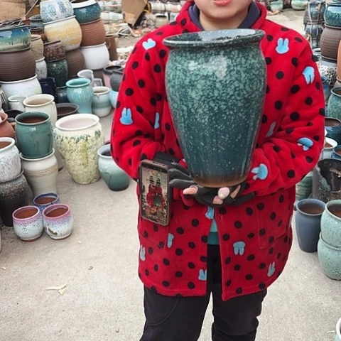 口20高31瑕疵盆子。