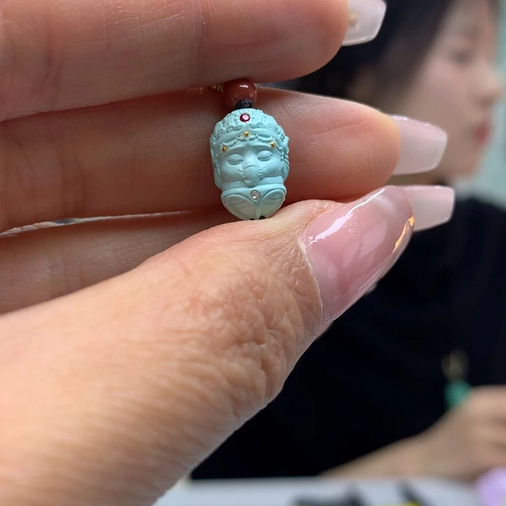 绿松石未镶嵌配饰