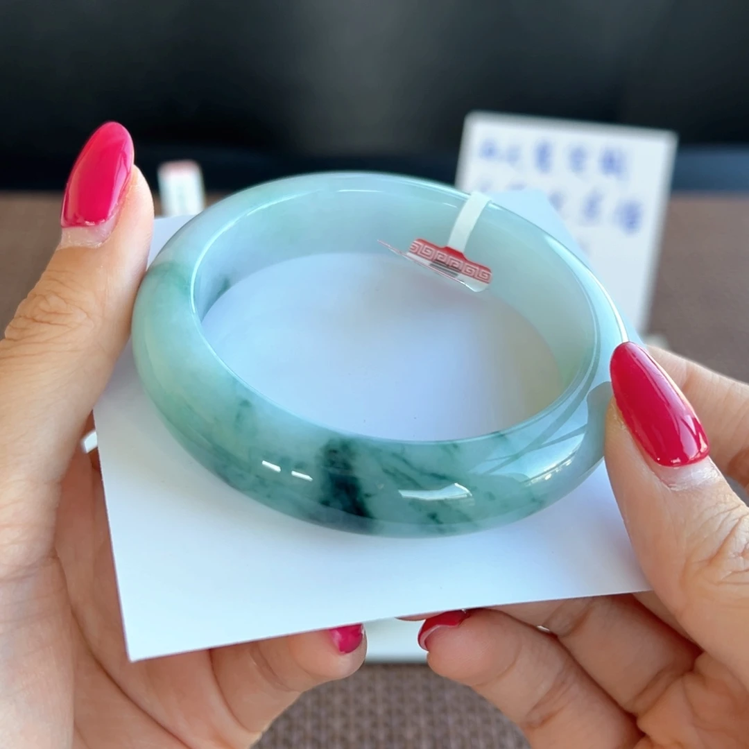 翡翠未镶嵌手镯15号 57.6