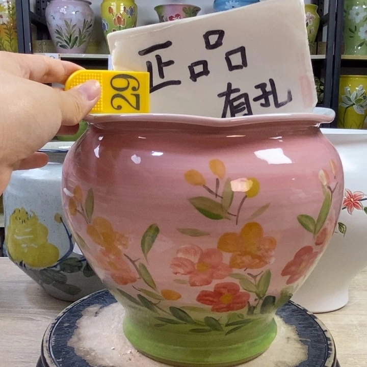 景德镇高温陶瓷花盆