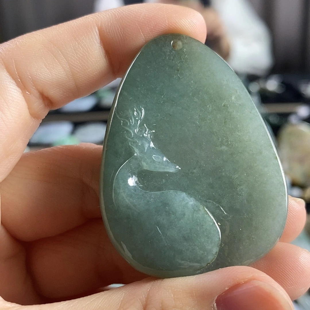 颈饰未镶嵌翡翠一路有你