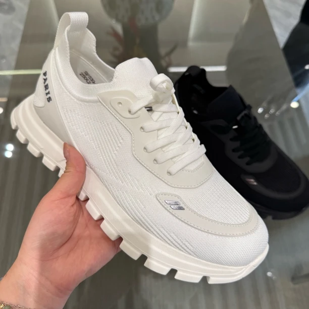 【飞织运动鞋】男士一脚蹬夏季休闲运动鞋