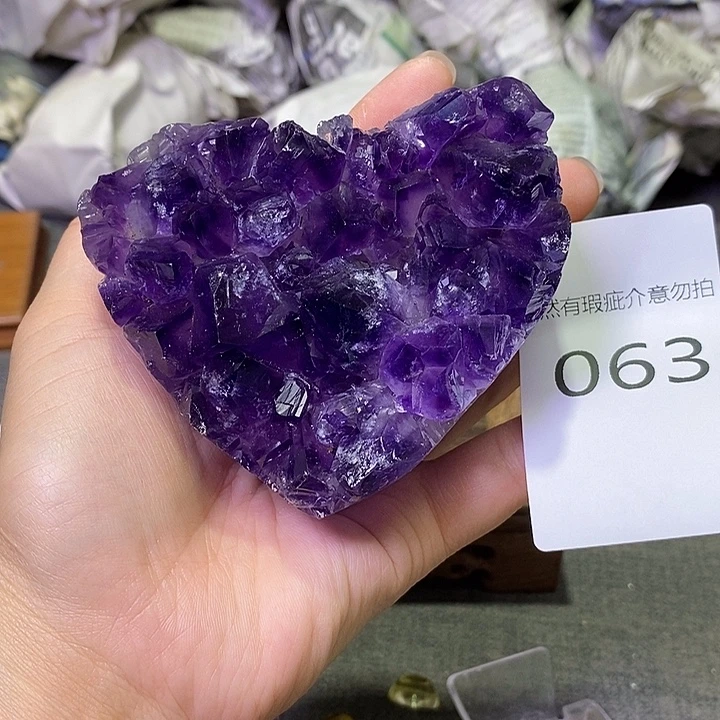 未镶嵌珠宝半成品紫晶