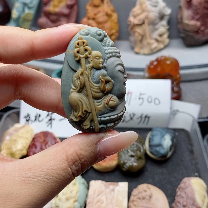 【闪购商品】未镶嵌地藏定制石英质玉