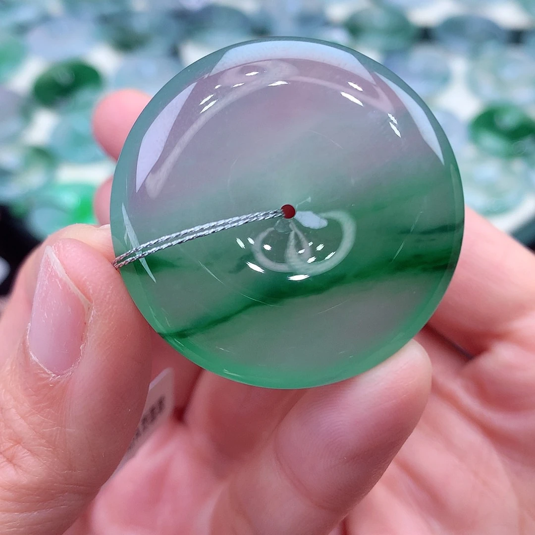 颈饰未镶嵌翡翠编号28-尺寸35/6.8