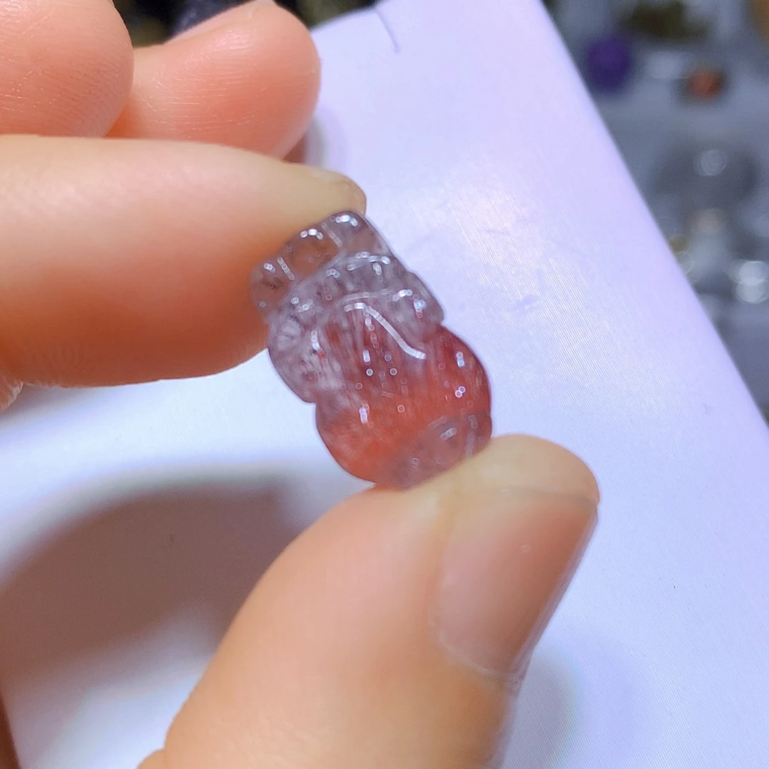 水晶吊坠银S925镶嵌定制款