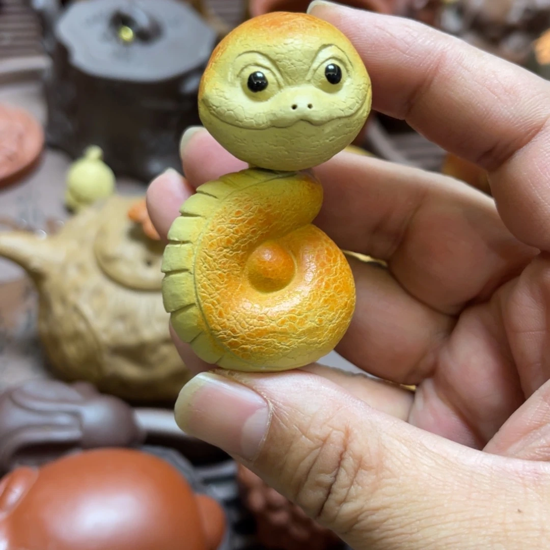 紫砂茶宠紫砂瑕疵