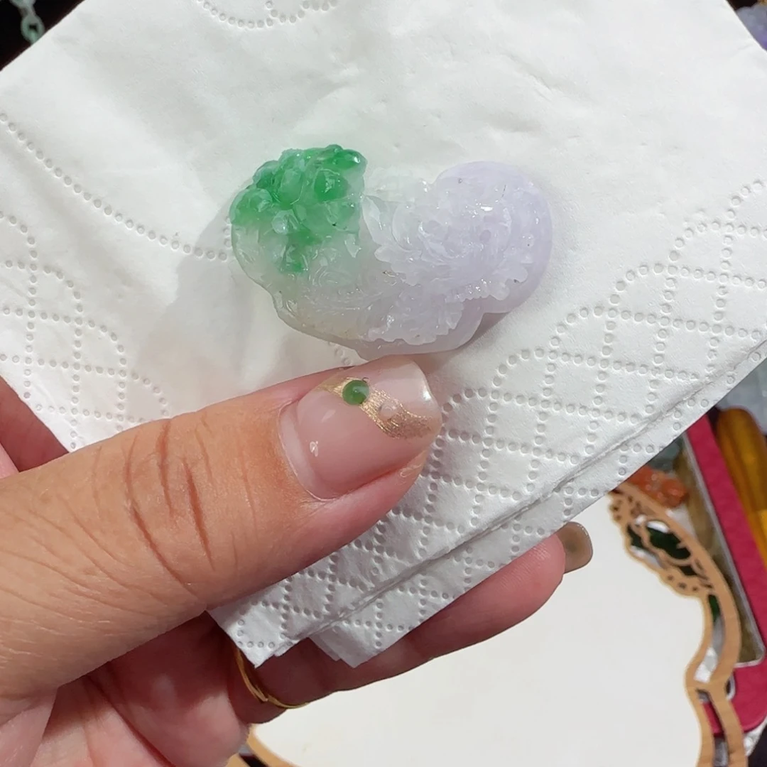 定制翡翠未镶嵌仿古