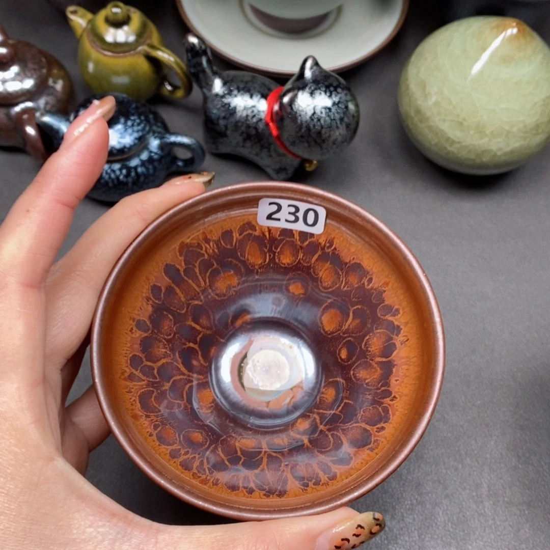 茶盏建窑建盏主人杯230