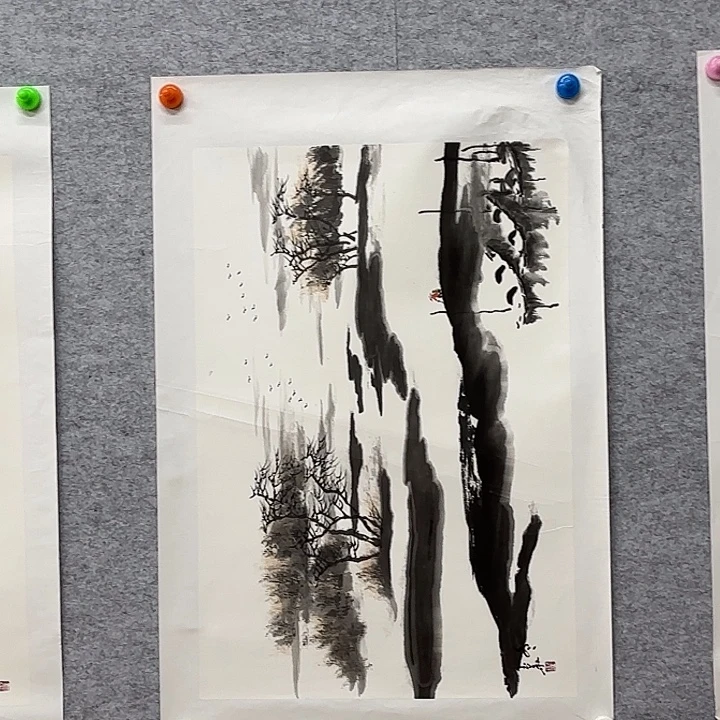 国画花鸟等多种鸟类的栖息地