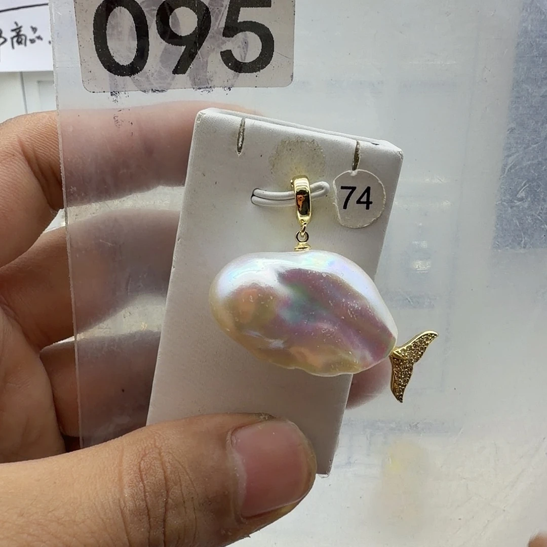 颈饰合金淡水珍珠