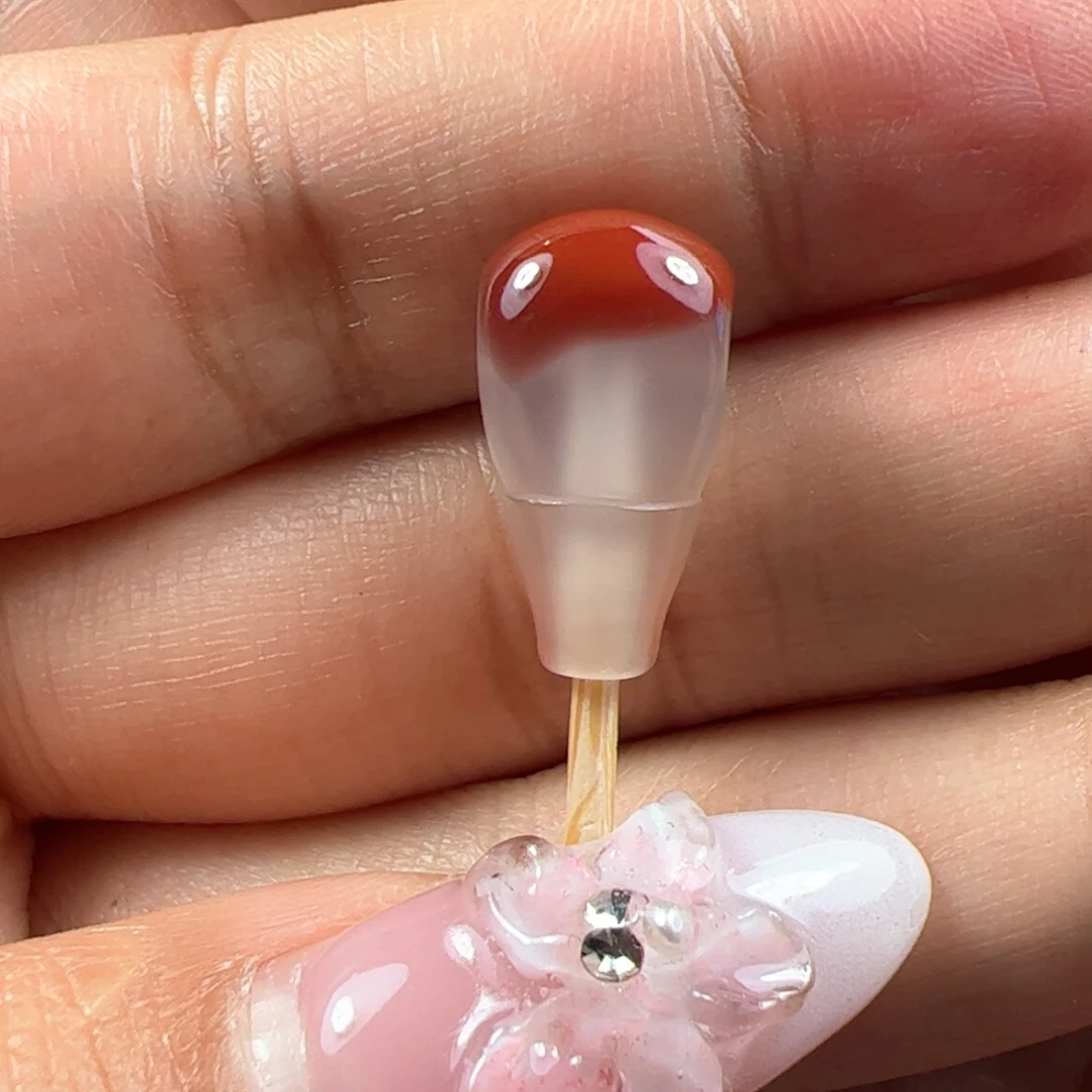 未镶嵌三通南红玛瑙