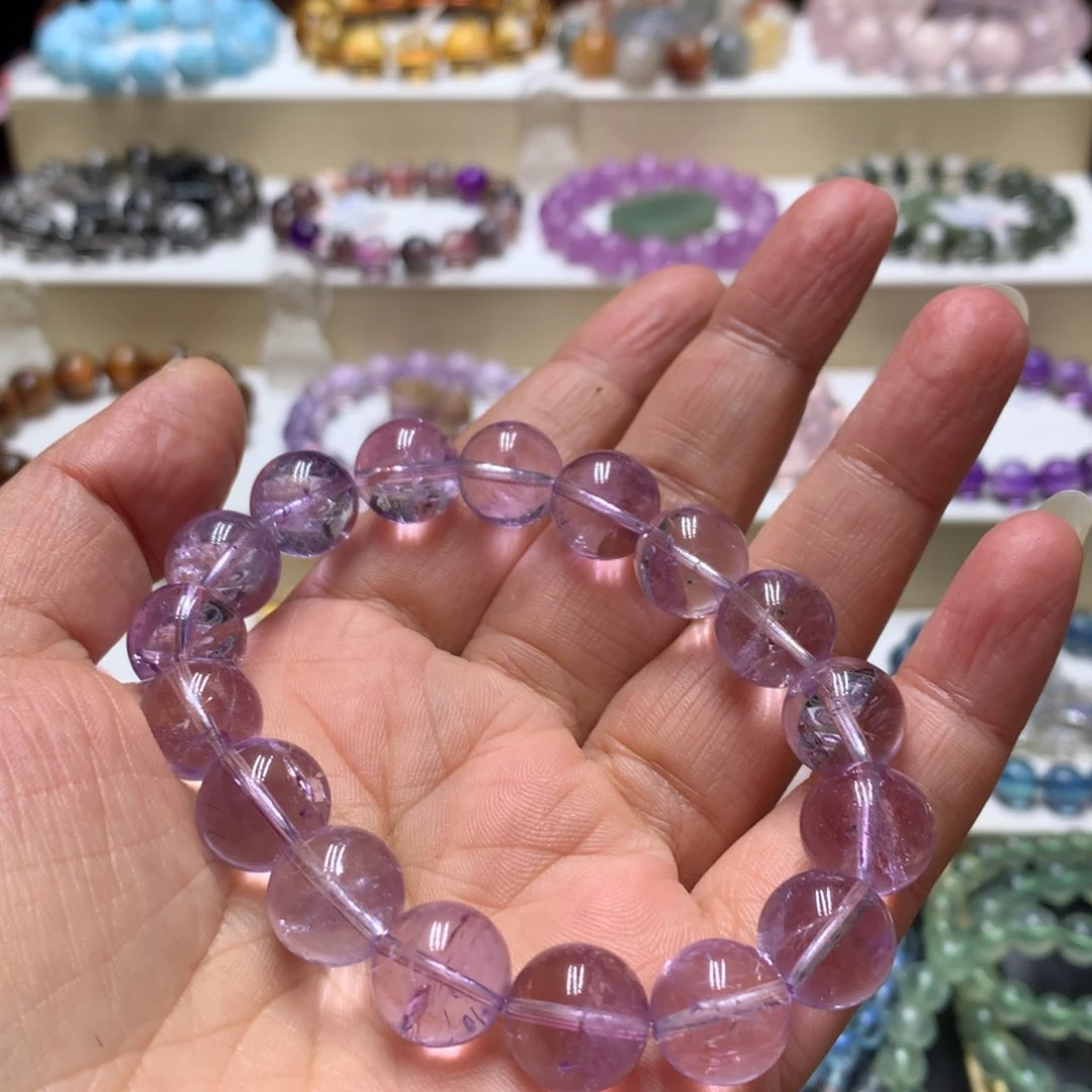 水晶手链未镶嵌?****?天然