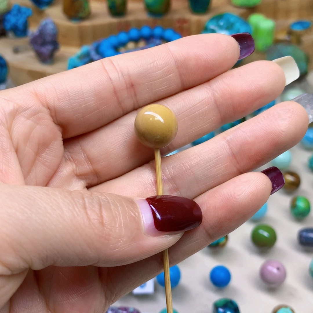 绿松石未镶嵌三彩随行