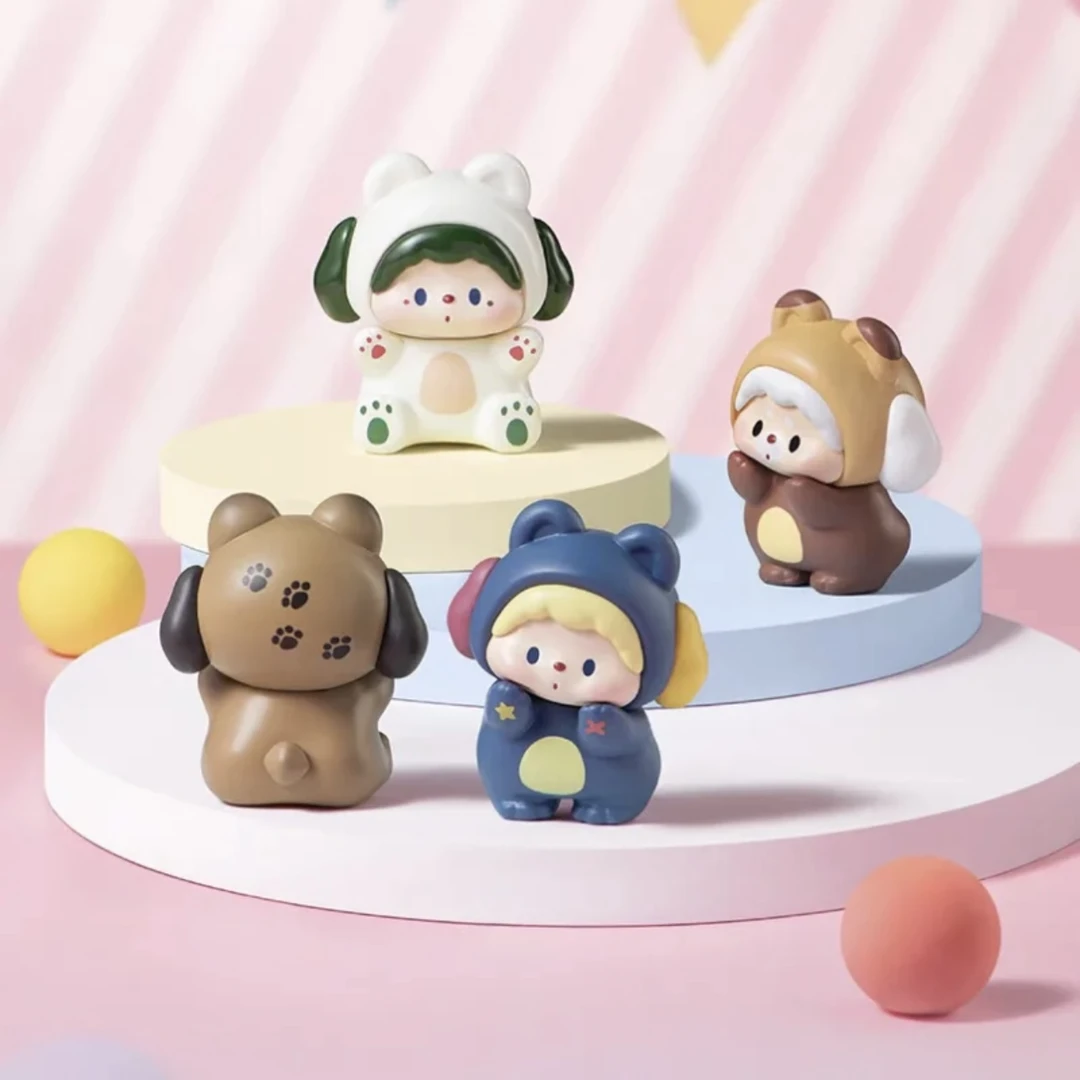 【直播拆盒】踩后三欧噜噜狗萌粒-潮玩盲盒萌粒