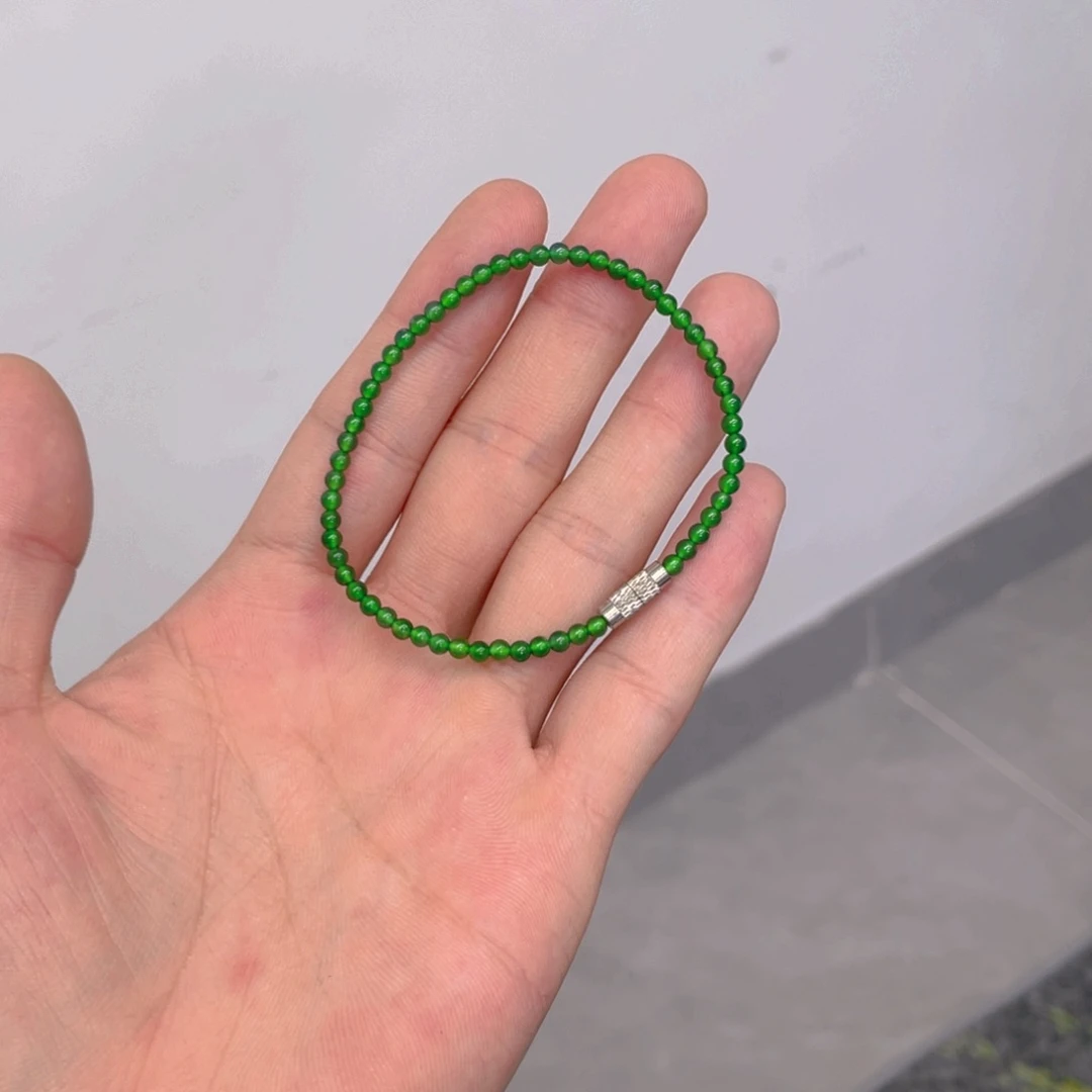 翡翠未镶嵌项链天然翡翠