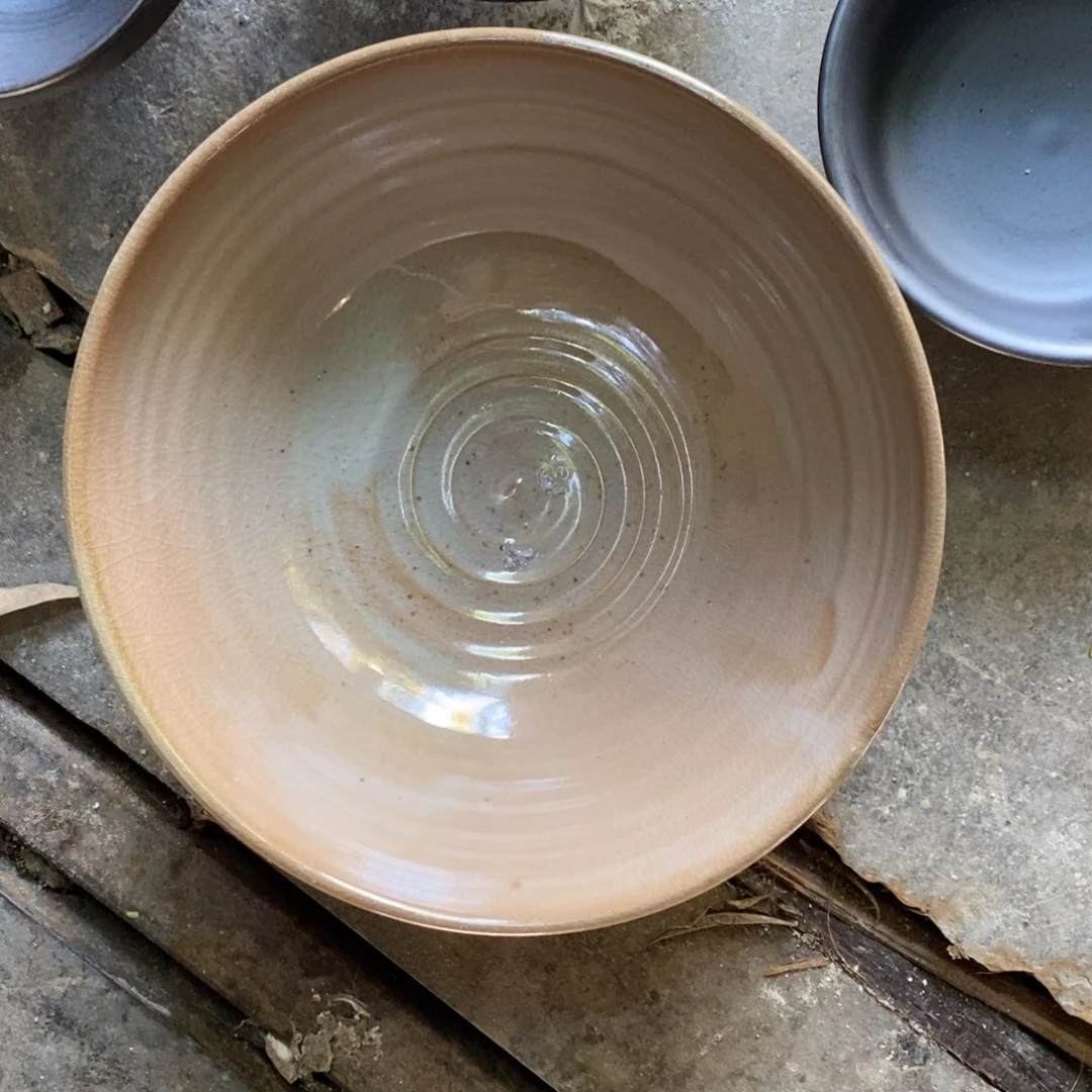 小***花浪鬼柴烧 釉陶系列