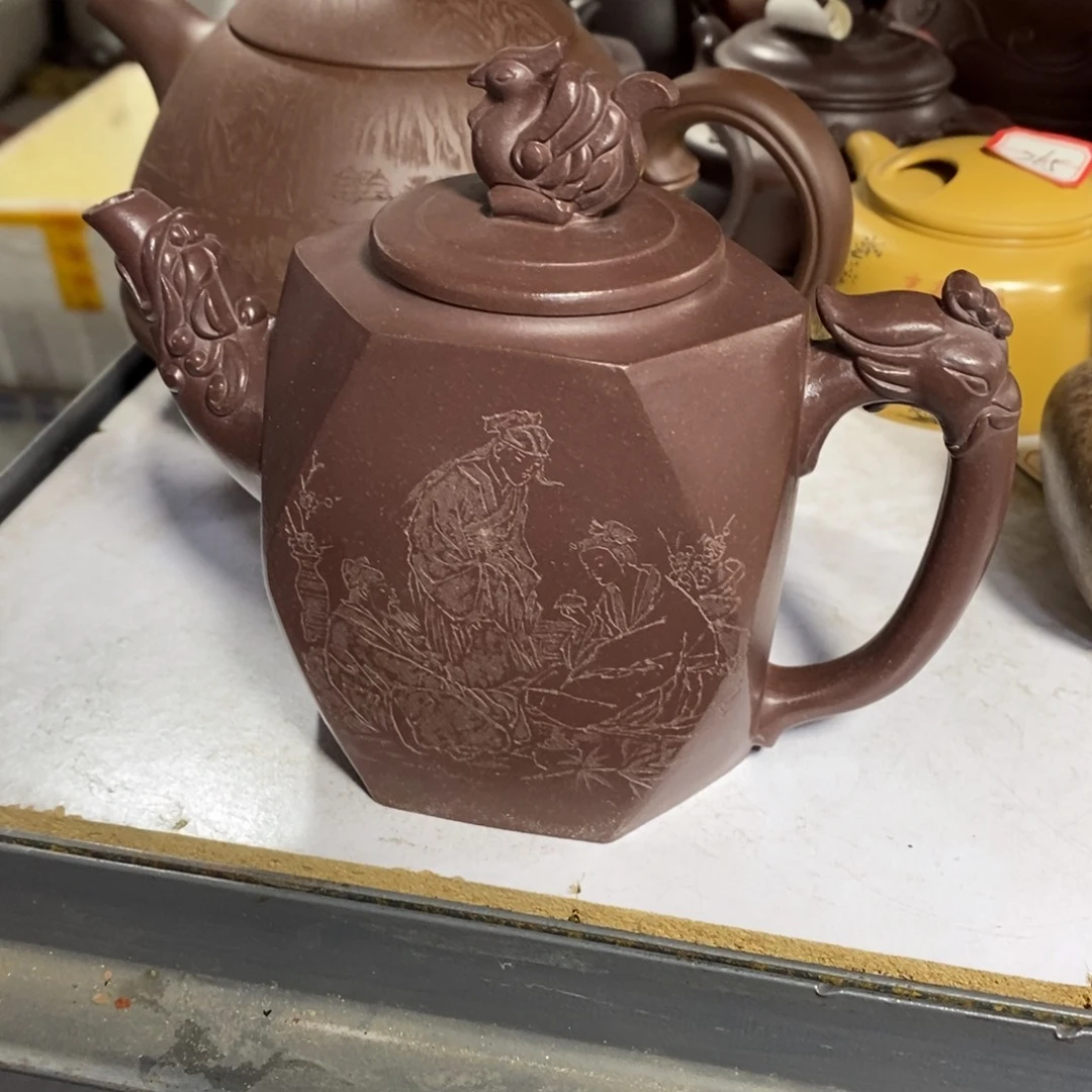 紫砂茶壶原矿手工126