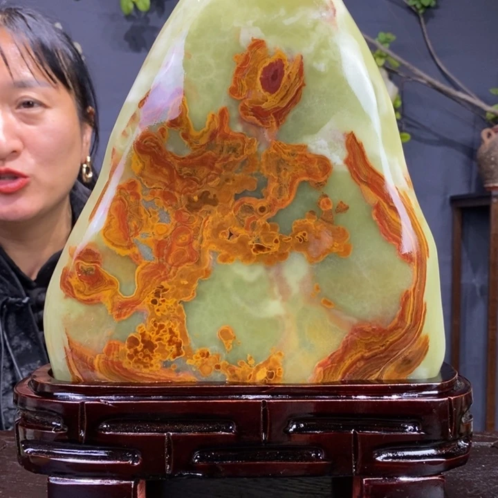 石材精品古青石摆件