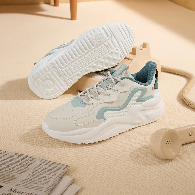 361°【新总专属】【棉花糖】男女鞋新年款运动鞋25年新款情侣复古时尚