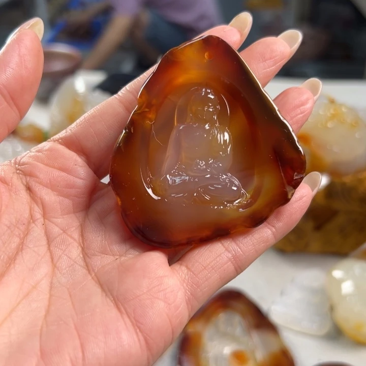 玛瑙/玉髓吊坠(不含链)未镶嵌