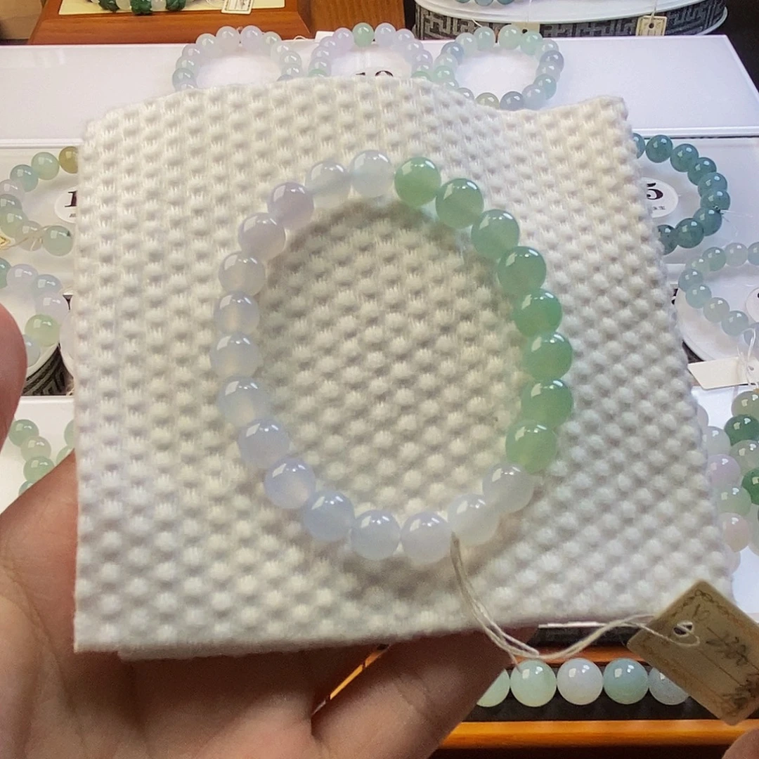 定制翡翠未镶嵌翡翠卡7-8
