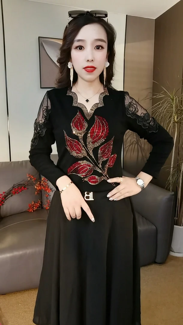 秋季长袖洋气显瘦宽松百搭气质小衫