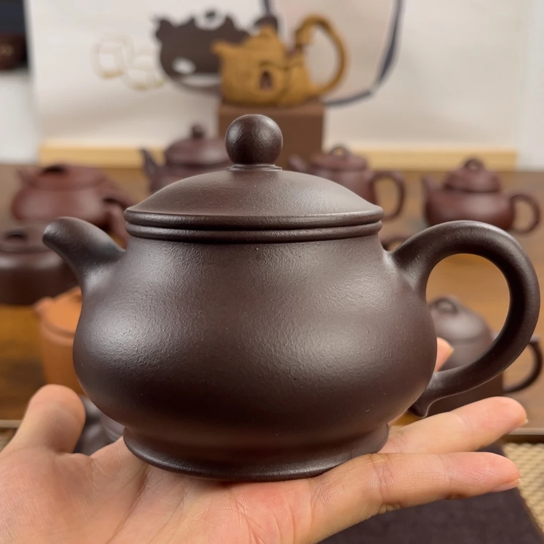 茶壶紫砂手工制作工艺精湛260c